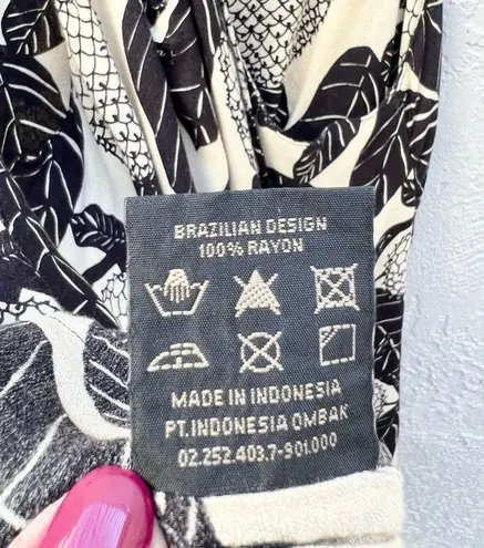 Totem cami top black beige size 3