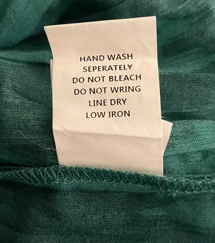 Ritu Kumar NWT Loose Fit Teal Green Floral Printed Kurti Size 36 (US Medium)