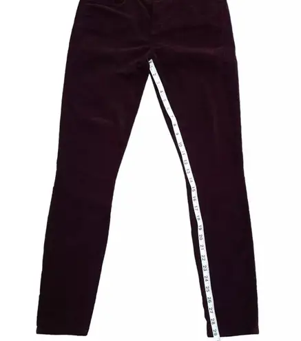 Citizens of Humanity  Rocket High Rise Skinny Pants Womens 30x29 Velour