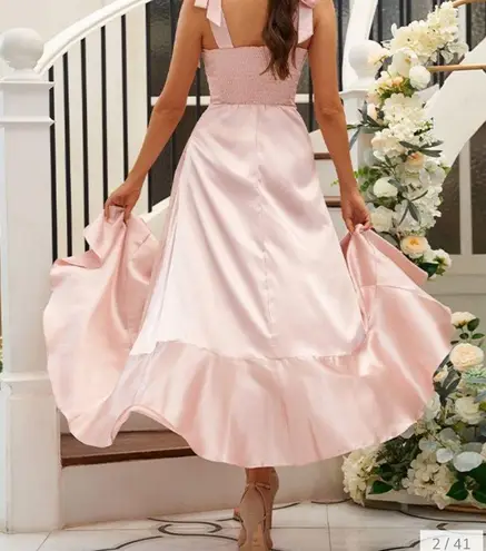 Hebeos Lilac Bridesmaid Dress