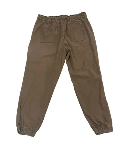 Loft Outlet Women's Brown Jogger Pants Size M Elastic Waist Casual Size M