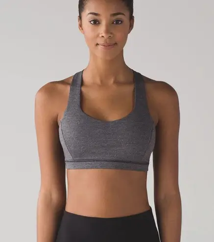 Lululemon Free to Be Serene Heathered Bra