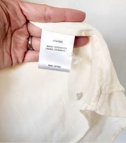 The Jetset Diaries Empire Blouse in Pearl