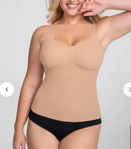 Honeylove New Cami Shapewear Wireless Bra Size XL Tan