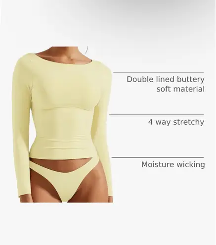 amazon butter yellow suuksess top Size XS - Image 2
