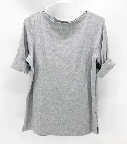 Ralph Lauren Lauren  gray closet staple split hem minimalist capsule wardrobe - Image 1