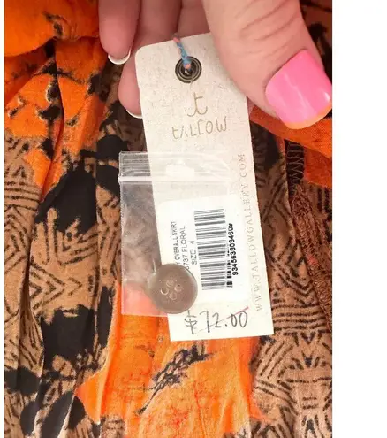 Tallow Brand Boho Overall Skirt size 4