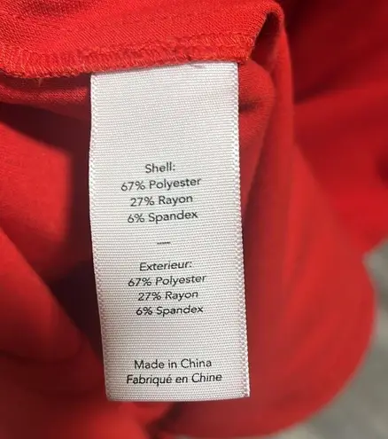 Likely Cassidy One Shoulder Sheath Cocktail Dress, Red, Size 4