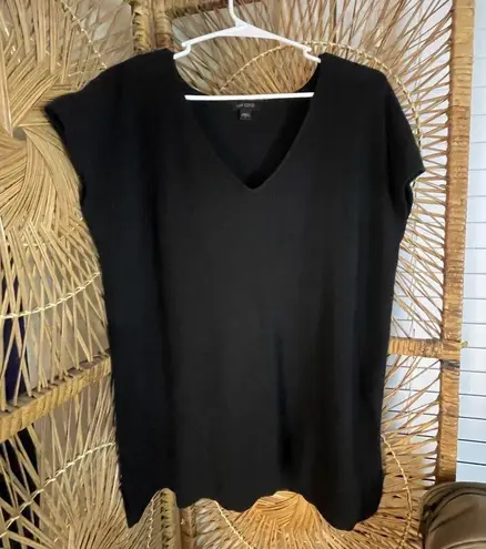 J. Jill Whereever Collection V Neck Ribbed Sweater Top V