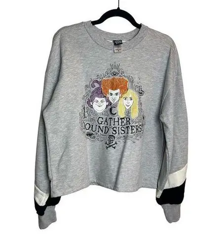Hocus Pocus Sweatshirt Womens Juniors Medium M Graphic Witches Sisters Size L