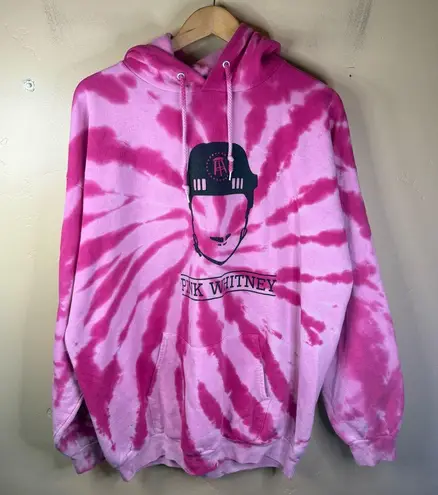 Port Authority Barstool Sports Pink Whitney XL Tie Dye Pink Hoodie Outdoor Streetwear