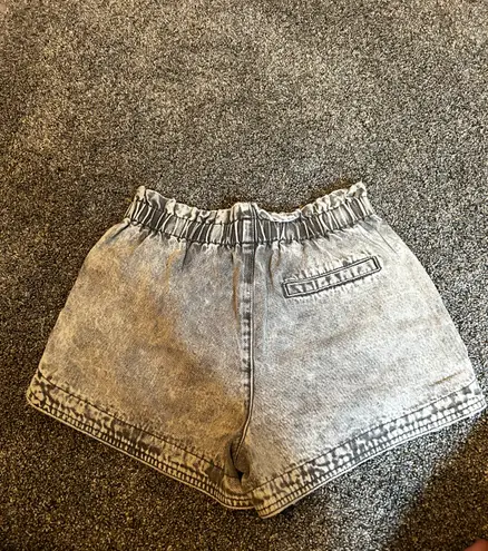 Thread and Supply Grey Faded Jean Shorts