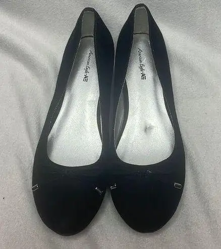 American Eagle  Black Wedges Size 4