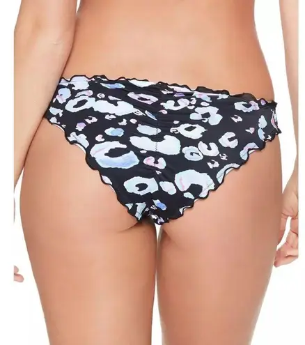 The Cove Salt +  Womens Animal Instinct Black Swim Bottom Separates XS  5282