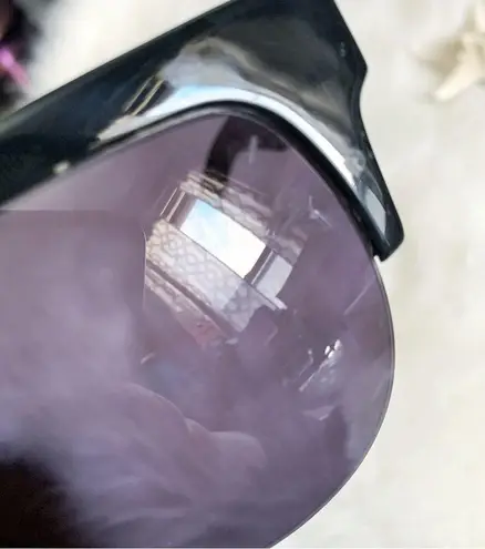 AQS Aquaswiss Dorian Unisex Half Frame Sunglasses CR39 100% UV Protection Black