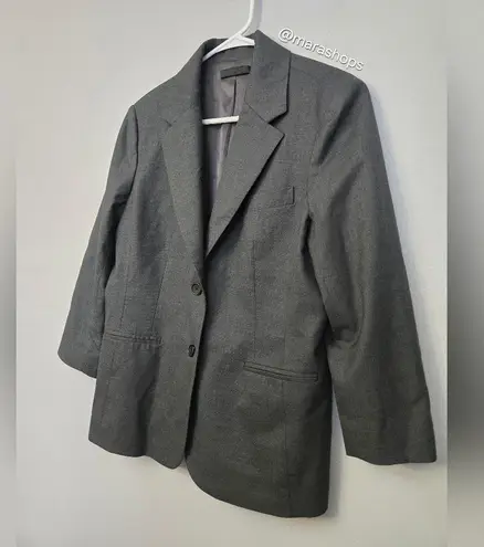 The Row Schoolboy Blazer Jacket Gray Size 12