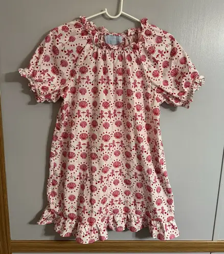 Hill House Katherine Nap Mermaid Prints Mini Dress Size Small