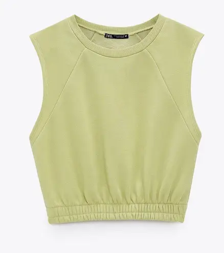 ZARA Plush Vest Top