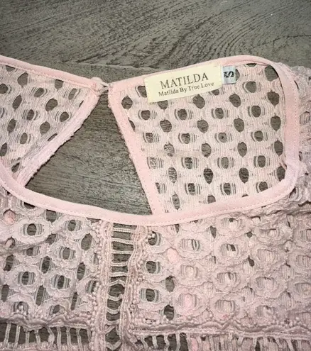 Matilda Jane Matilda Pink-A-Boo Dress