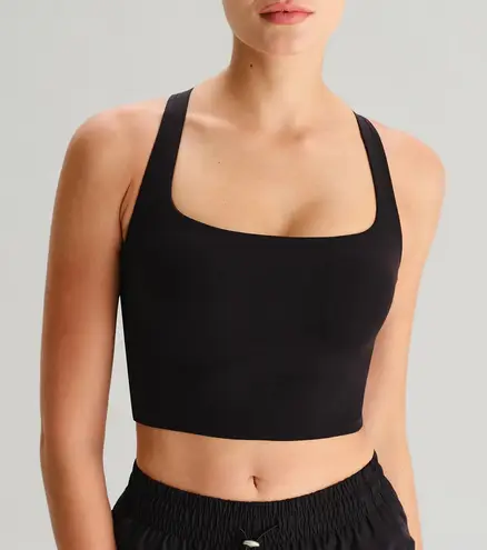 Berlook Activewear Black Strappy Open