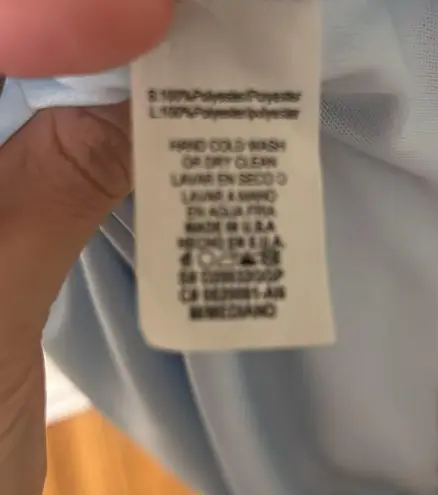 Beautiful Baby Blue Long Dress Size M