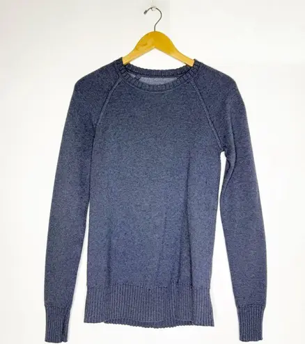 Lululemon  Still Lotus Reversible Crewneck Sweater – Blue Ice – Fits XS / Size 2 - Image 2
