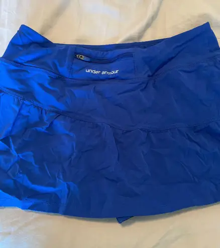 Under Armour Navy Auburn Tennis Skirt