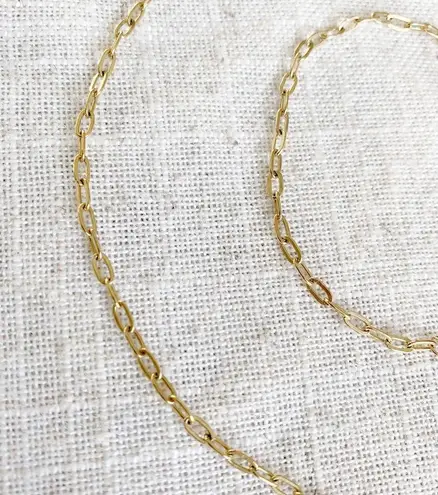 Gold Dainty Chain Link Bracelet