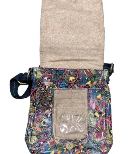 Sak roots floral crossbody bag