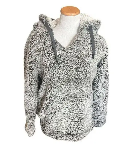 Womens Thread & Supply Cozy & Fuzzy Sherpa Hooded Pullover
