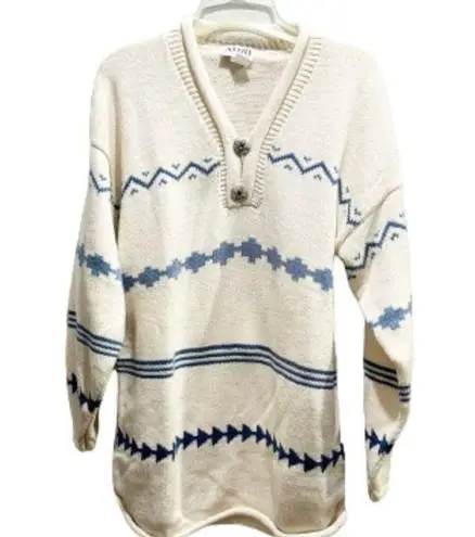 VINTAGE AVON 2 Button Navajo Sweater Size M/L
