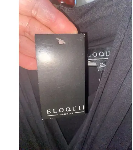 Eloquii Women's Black Sleeveless Dress Size 28