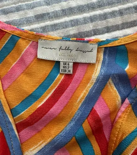 Revolve Rainbow Wrap Top - Image 4