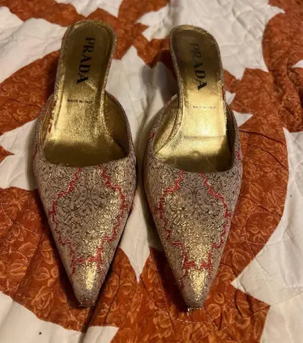 PRADA Vintage  Kitten Heel