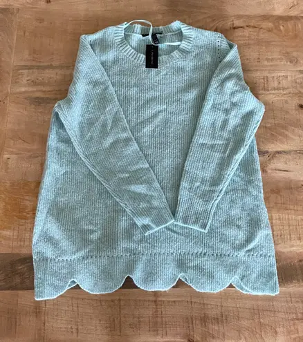 Lane Bryant Light Blue Lightweight Sweater