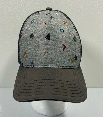 prAna La Viva Trucker, Granite Vibes, One Size, U5VIVA115 Cap Hat Adjustable