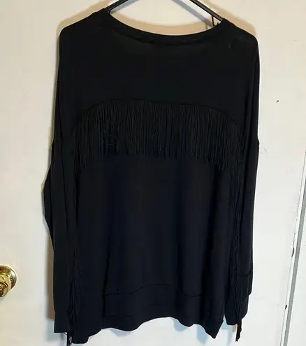 Moa Moa Black Oversized Sweatshirt