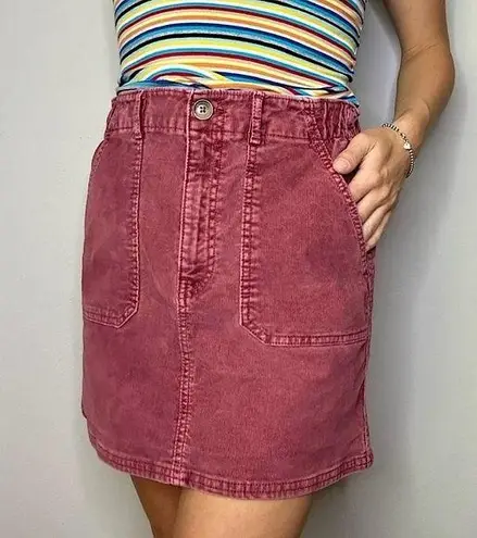 American Eagle  Super Stretch Corduroy Skirt