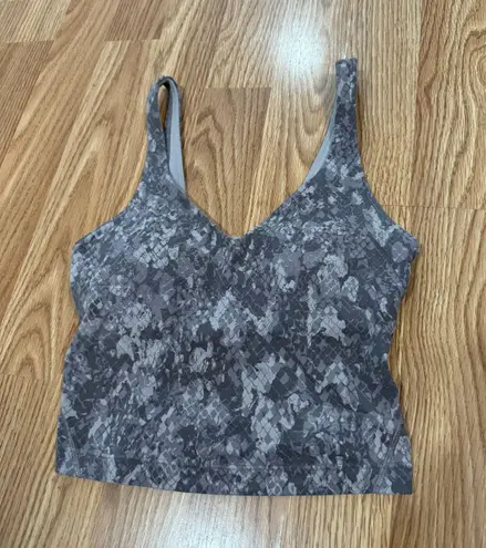 Lululemon Align Tank Top Limited Edition Lunar Rock Camo