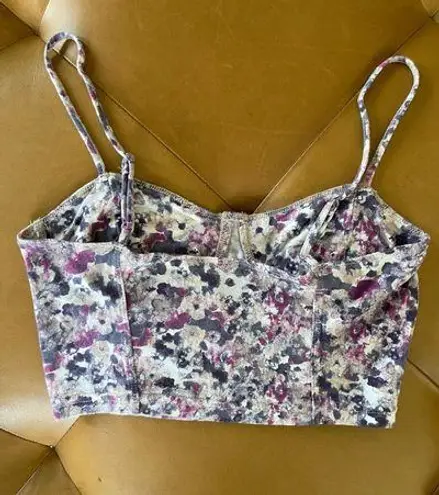 Nordstrom Frenchi Floral Bralette Crop