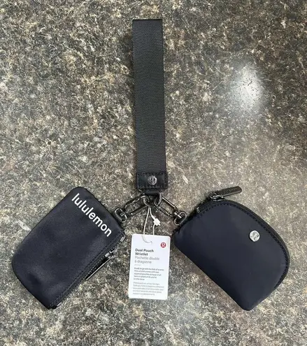 Lululemon Dual Wrist Pouch Black New With Tags