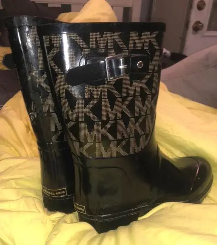 Michael kors rain boots size 9 hot sale
