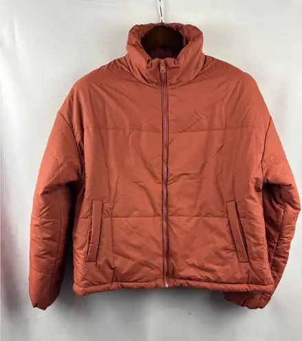 Women’s Asvivid Medium Burnt Orange Puffer Jacket