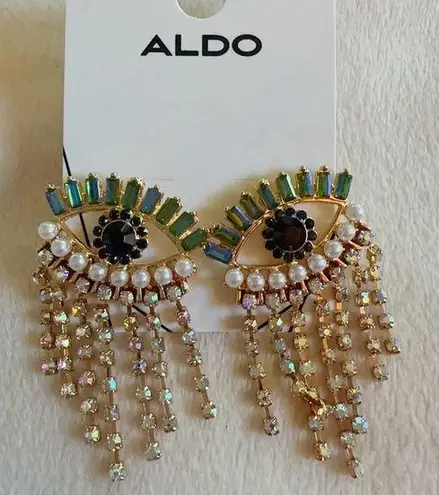 ALDO  evil eyes 🧿 earrings tassels drops