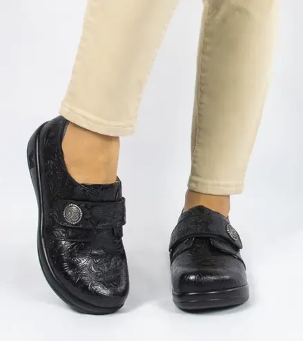 Alegria  Joleen‎ tar tooled professional shoe black leather women’s size 40 - Image 1