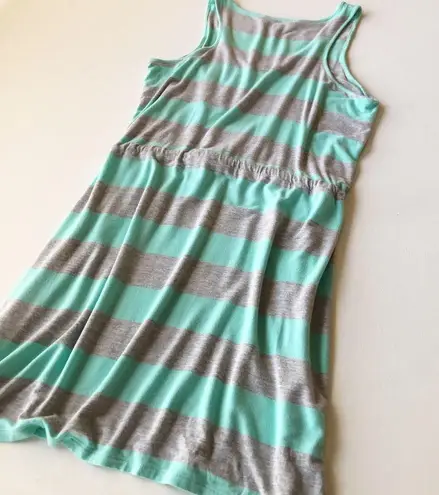 Olive & Oak Striped Drawstring Waist Dress