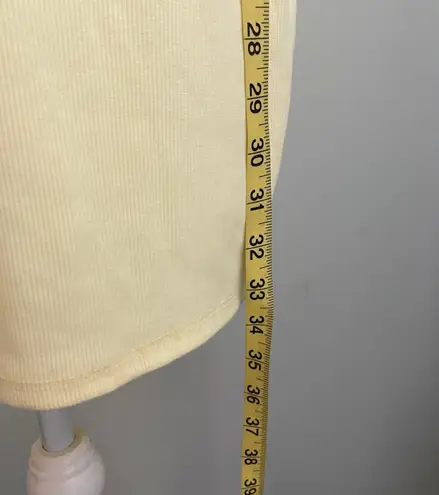 Looney Tunes NWT XXL Cami Dress Yellow Ribbed Knit TShirt Casual Y2K Twee Streetwear