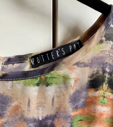 potter's pot Patterned Blouse - Small
