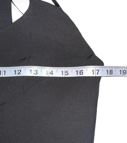 Black Halo NEW Brew Black One Shoulder Jumpsuit 10