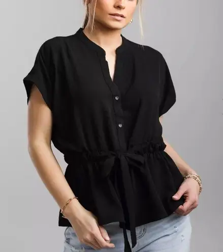 Timing Tie Front Dolman Top